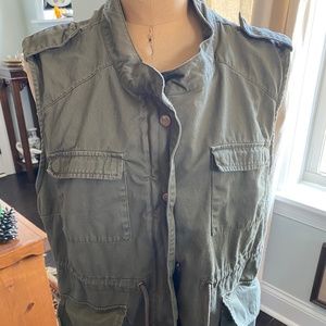 Per Se Army Green Vest 3X 22 24